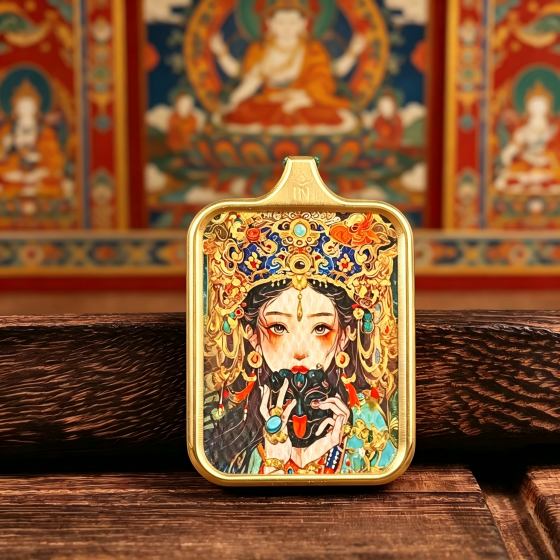 Tangka Zhaqilam, the Guardian Goddess